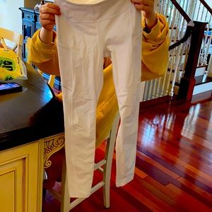 White lulu leggings